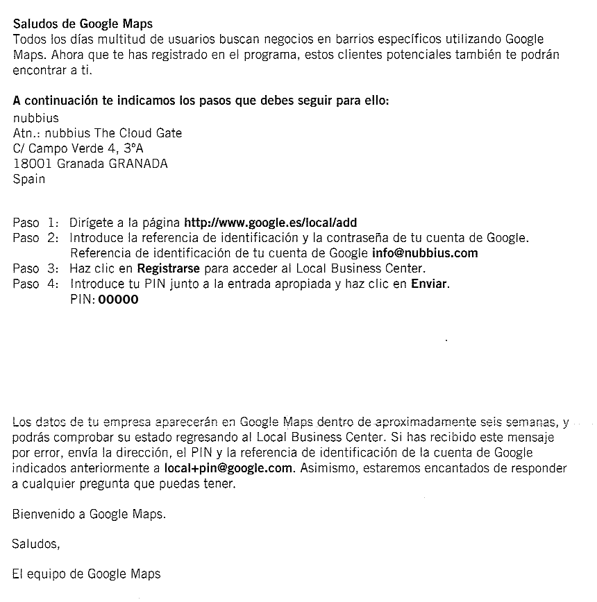 Cómo activar la ficha de tu bufete en Google Places